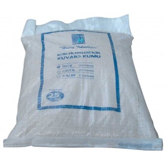 KUVARS FİLTRE KUMU 25KG (1,0-3,0MM)